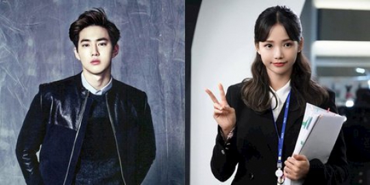 Foto teaser drama Rich Man Poor Woman, Suho EXO pakai jaket kulit ganteng banget!