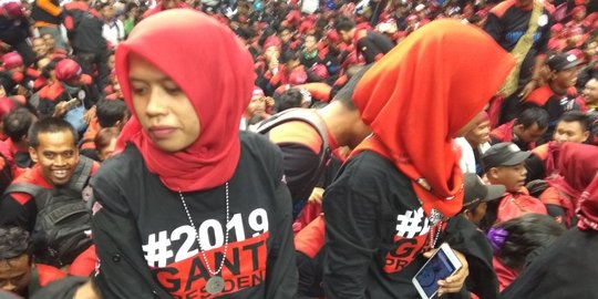 KSPI deklarasi dukung Prabowo, pekik '2019 Ganti Presiden' bergemuruh