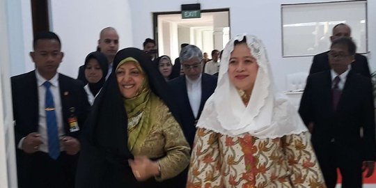 Bertemu Menko Puan, Wapres Iran ingin kerja sama bidang pemberdayaan perempuan