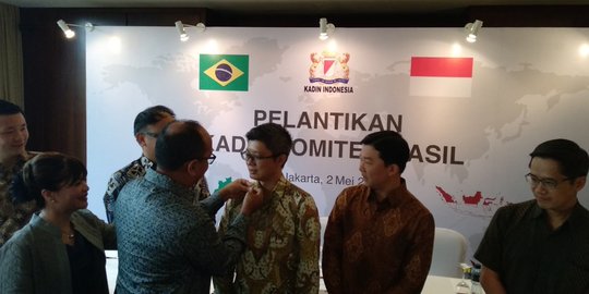 Genjot nilai perdagangan, Kadin bentuk komite Brazil