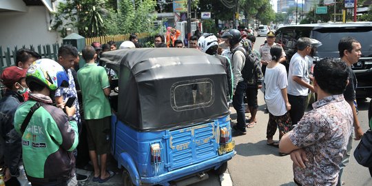 Sopir bajaj tewas hebohkan warga Utan Kayu