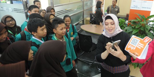 Hari Pendidikan, ratusan murid TK-SMA diajar mengenal perbankan