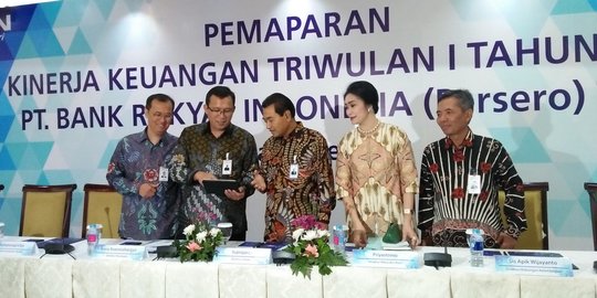 Salurkan kredit Rp 757,68 T, BRI raup laba kuartal I 2018 Rp 7,42 T