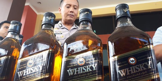 Sepanjang bulan April, Polresta Samarinda sita 3.600 botol miras ilegal