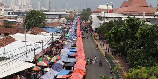 Wajah Terkini PKL Stasiun Tanah Abang