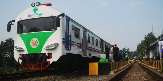 Ini Rail Clinic, kereta yang layani pengobatan gratis milik KAI