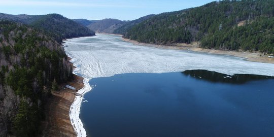 Yenisei, sungai beku terpanjang ke-5 dunia mencair