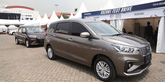 All New Suzuki Ertiga ludes 764 unit selama IIMS 2018