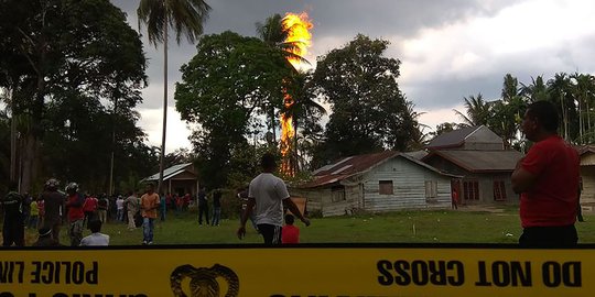 Rombongan Kemensos sempat disandera pemilik sumur minyak ilegal di Aceh Timur