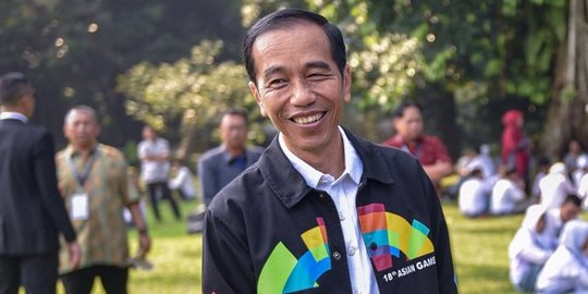 Pakai jaket kekinian, cara Jokowi promosikan Asian Games