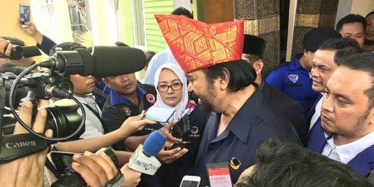 Target Surya Paloh: NasDem 100 kursi di DPR, Haji Jokowi terpilih dua kali