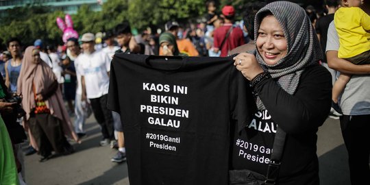 Gubernur Anies larang deklarasi #2019GantiPresiden saat CFD