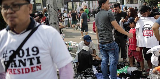Besok relawan #2019GantiPresiden gelar aksi di Taman Aspirasi Monas