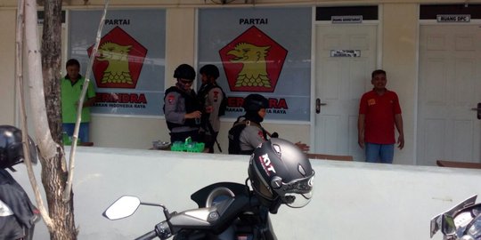 Polisi soal personel bersenjata lengkap datangi kantor Gerindra: Patroli biasa