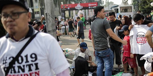 Polisi masih kaji izin aksi relawan #2019GantiPresiden di Taman Aspirasi Monas