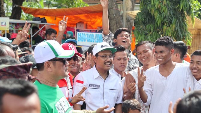 gus ipul di car free day pasuran