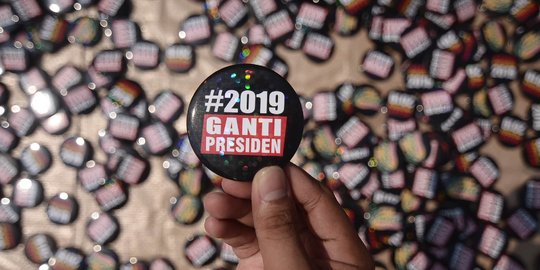 Relawan deklarasi nasional gerakan #2019GantiPresiden