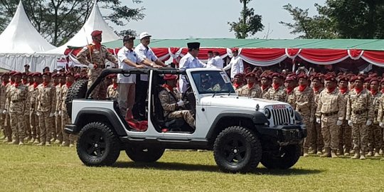 Prabowo: Menangkan Gus Ipul dulu