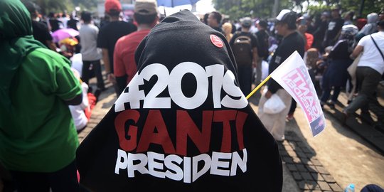 'Ada ketidaknyambungan gerakan ganti presiden dengan Prabowo'