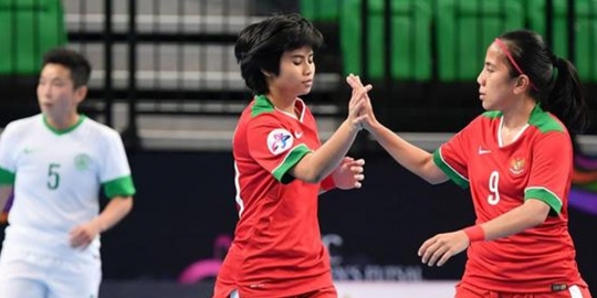 Timnas Futsal Indonesia Puteri lolos ke perempat final Piala AFC merdeka.com Timnas Futsal Indonesia Puteri lolos ke perempat final Piala AFC merdeka.com