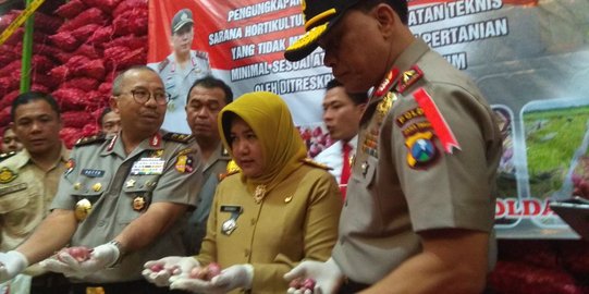 Amankan importir nakal, Satgas Pangan sita 70 ton bawang merah ilegal