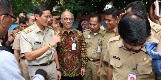 Kegiatan politik di CFD, Sandiaga Uno akan beri sanksi penanggung jawab acara