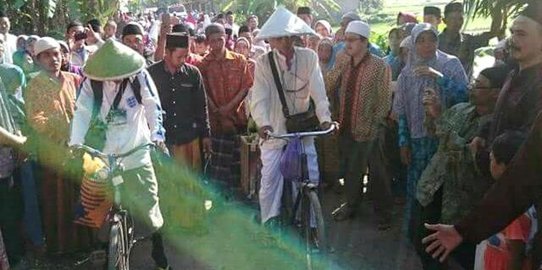 Ini motif dua pria Kebumen yang naik haji bersepeda onthel