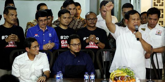 Sandiaga Uno: JK bilang gimana Prabowo sama Anies?