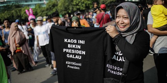 Partai koalisi Jokowi tak terganggu #2019GantiPresiden