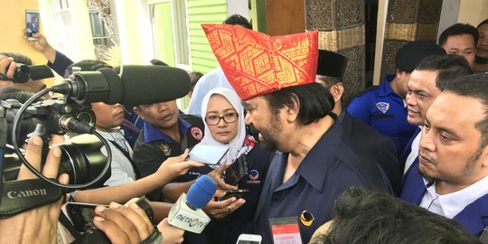 Surya Paloh tak yakin Cak Imin berani tarik dukungan dari Jokowi