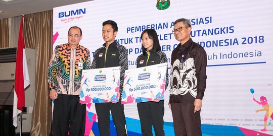 BRI beri jaminan asuransi atlet bulutangkis Thomas Cup & Uber Cup 2018