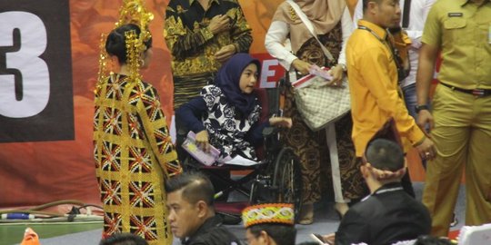 OSO janji biayai penerima kursi roda dari Jokowi hingga sarjana