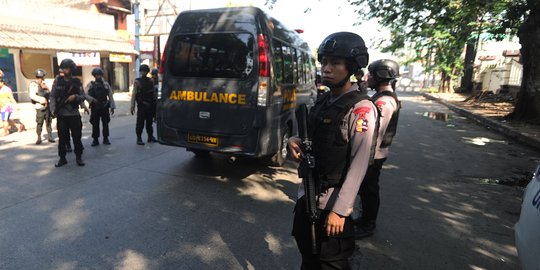 4 Polisi jadi korban kerusuhan di Mako Brimob