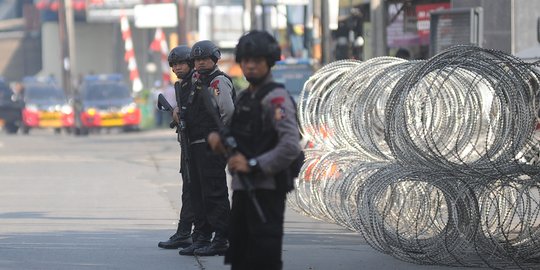 Ketatnya penjagaan Mako Brimob pascabentrok napi teroris dan polisi