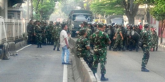 Rusuh di Kompleks Kodam, polisi periksa 4 orang warga