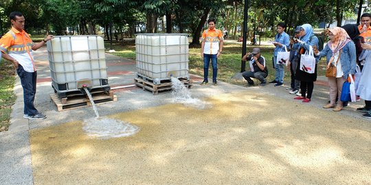 Dukung Asian Games, PT Holcim Indonesia pasang ThruCrete di kawasan GBK