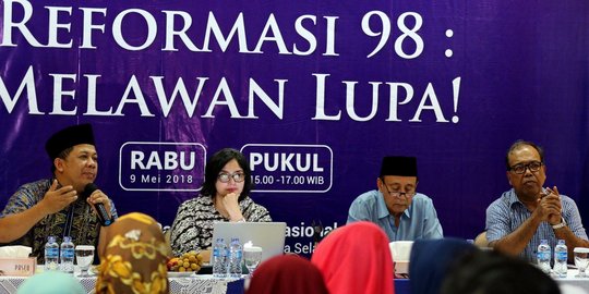 Diskusi Reformasi 1998 : Melawan Lupa!