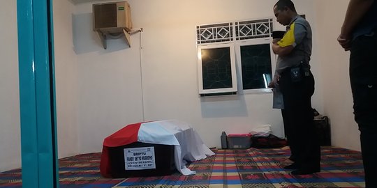 Keluarga Briptu Fandi di Magelang gelar doa bersama