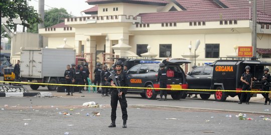 Begini situasi Mako Brimob pascaoperasi pembebasan sandera