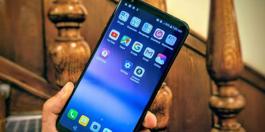 Mencoba kecerdasan buatan kamera smartphone LG G7+