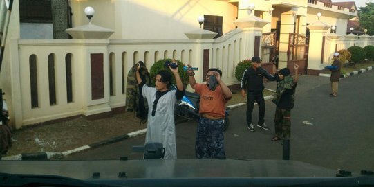 Video napi teroris di Mako Brimob digeledah usai menyerahkan diri