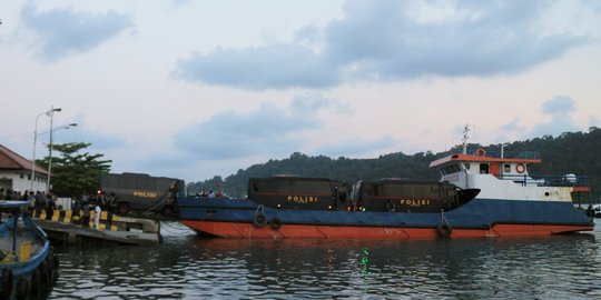 Napi terorisme Mako Brimob diseberangkan ke Nusakambangan