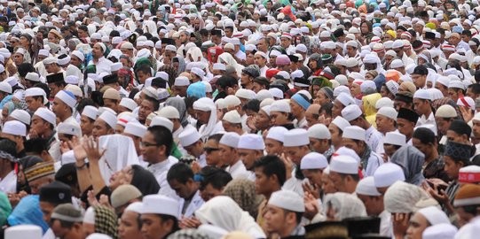 Ini rute rekayasa lalin dan kantong parkir aksi bela Palestina di Monas