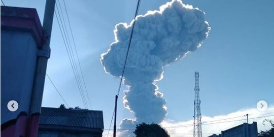 Gunung Merapi meletus freatik, 120 pendaki selamat