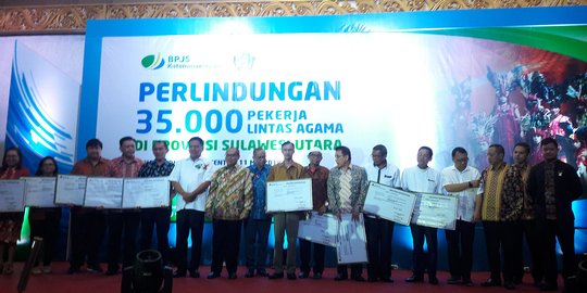 BPJSTK beri perlindungan 35.000 pekerja lintas agama di Sulut