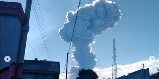 Ratusan pendaki dievakuasi dari puncak Merapi