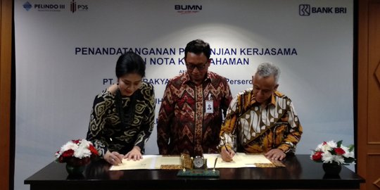 Genjot transaksi non tunai, BRI dan Pelindo III luncurkan E-Port Card