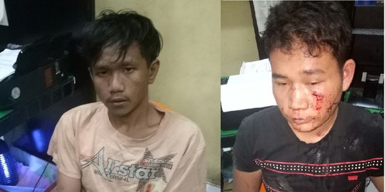 Edarkan uang palsu, 2 pemuda di Medan bonyok diamuk massa