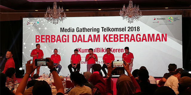 media gathering telkomsel