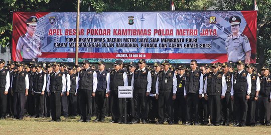 Pokdarkamtibmas siap bantu Polri amankan Ramadan hingga Asian Games